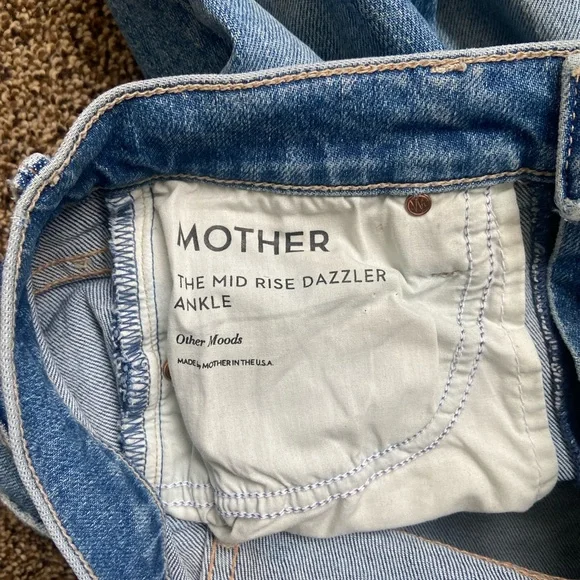 MOTHER The Mid Rise Dazzler Ankle in Other Moods 25 - Picture 6 of 11